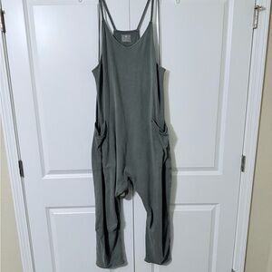 Free People Green Hot Shot Jumper